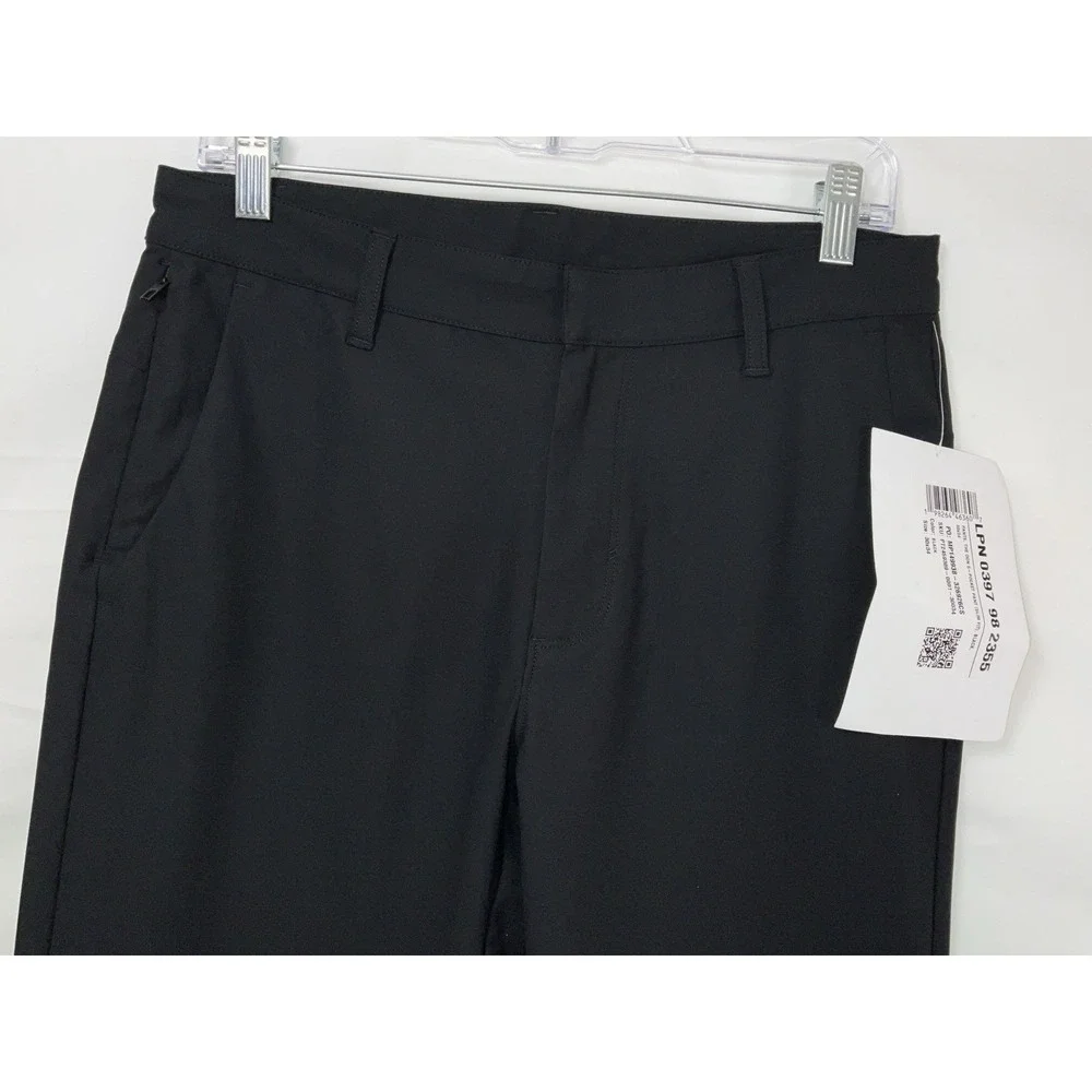 NWOT Mens Fabletics The‎ Don Slim Fit Trouser Pants - Black - Size 30